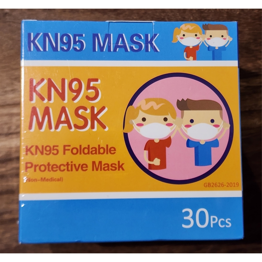 KN95 Masks, Kids, 30 count, Children's Masks, Disposable, KN95
